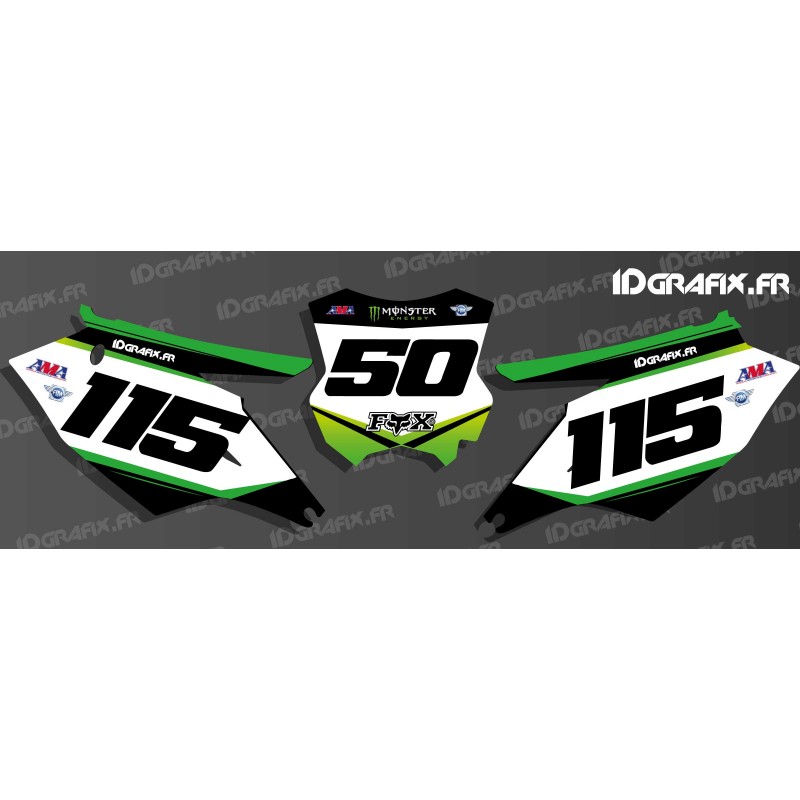 kit decoration plate number factory edition kawasaki kx kit decoration plate number factory edition kawasaki kx