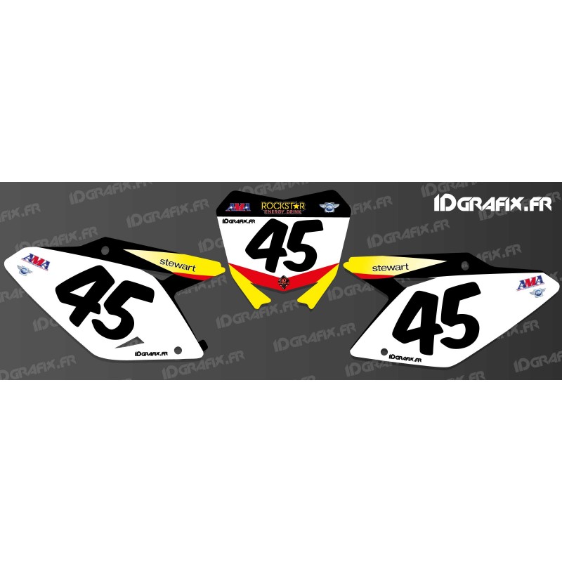 kit decoration plate number stewart replica suzuki rm kit decoration plate number stewart replica suzuki rm