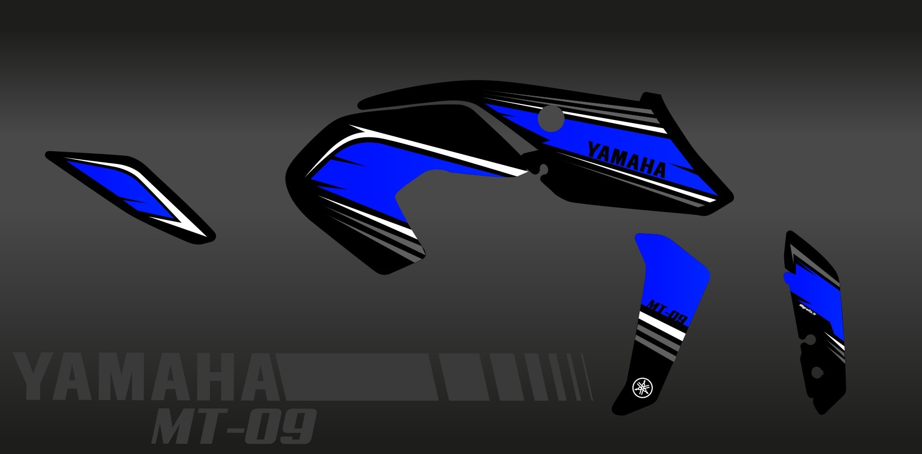 Can Am Outlander 800 >> Kit decorazione Racing blu - IDgrafix - Yamaha MT-09 (dopo il 2017)... Can Am Outlander 800 >> Kit decorazione Racing blu - IDgrafix - Yamaha MT-09 (dopo il 2017)...