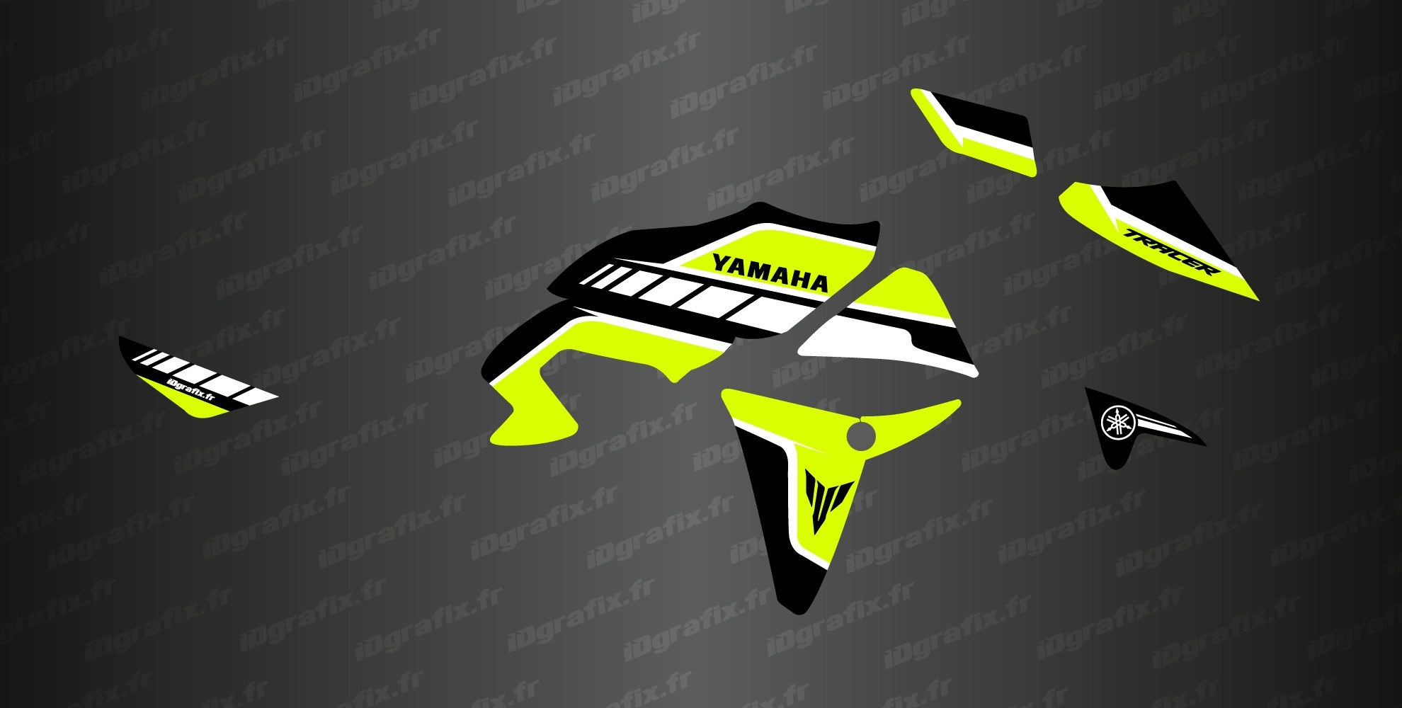 Kit decorazione GP Giallo neon edition - Yamaha MT-07 ...
