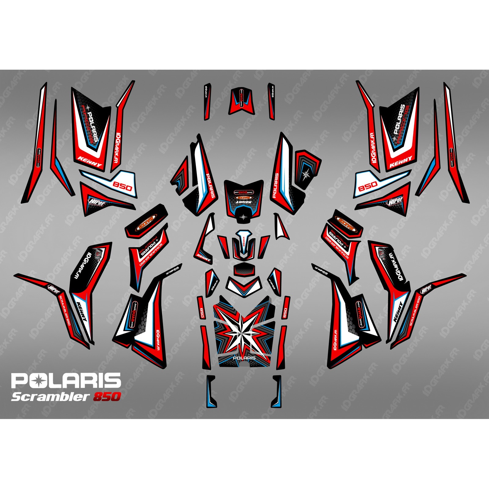 photo du kit décoration , Kit décoration Limited Edition (Full) , IDgrafix , Polaris