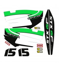 Kit decoration Part for Kawasaki STX 15F Green
