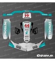 Kit deco F1-series Mercedes for Karting SodiKart (PC + Tank)