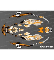 Kit décoration Full Spark Splash Orange pour Seadoo Spark -idgrafix