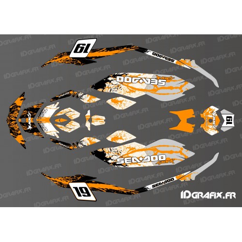 Kit décoration 100% Perso pour Seadoo GTI 