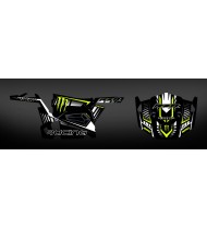 Kit decorazione 100% personalizzato Mostro di Carbonio - IDgrafix - Polaris RZR 900