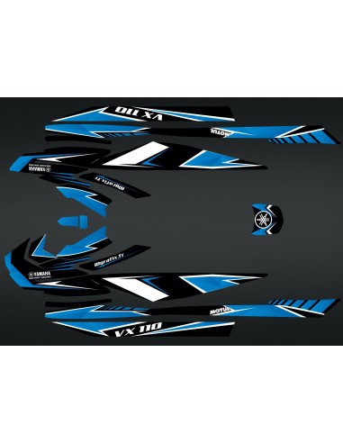 Kit décoration Factory Edition Bleu pour Yamaha VX 110 (après 2015)