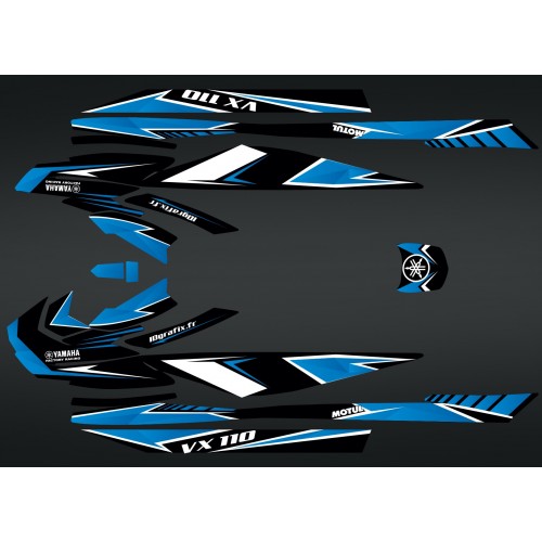 Kit décoration Factory Edition Bleu pour Yamaha VX 110 (après 2015)-idgrafix