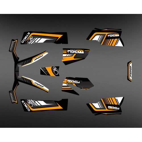 Kit Deco 700exi Limitada-Naranja - Kymco 700 MXU -idgrafix