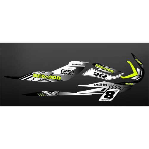 Kit decoration 100% Custom White for Seadoo RXP-X 260 / 300