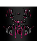 Kit décoration Monster Rose Edition (Full) - IDgrafix - Polaris 850/1000 Scrambler