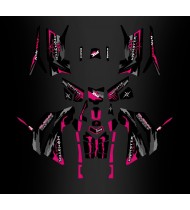 Kit dekor Monster Pink Edition (Full) - IDgrafix - Polaris Scrambler 850/1000