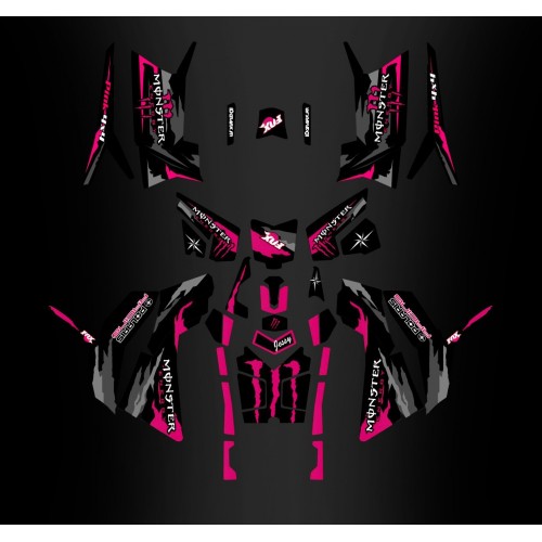 Kit décoration Limited Edition (Full) - IDgrafix - Polaris 850 Scrambler -idgrafix