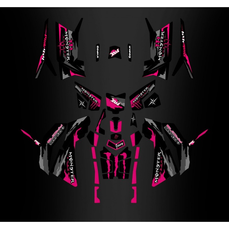 Kit décoration Limited Edition (Full) - IDgrafix - Polaris 850 Scrambler - IDgrafix