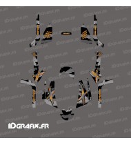 Kit de decoració Light Snatch (Gris-Taronja) - IDgrafix - Can Am 1000 Outlander G2 -idgrafix