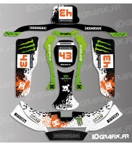 Kit déco 100% Perso Block Classic series pour Karting KG BURU EVO