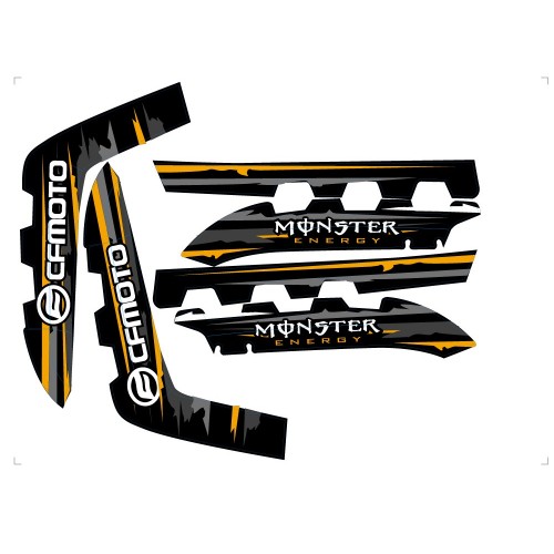 Stickers d'ailes CF MOTO 800