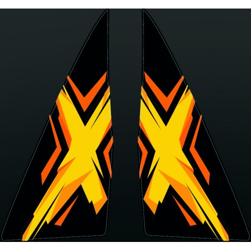 2 Stickers Supplémentaires X G2 Aile AV