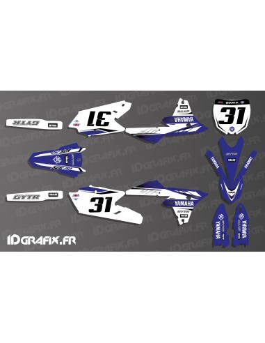 Kit décoration Yamaha Factory 2017 Réplica - Yamaha YZ/YZF 125-250-450