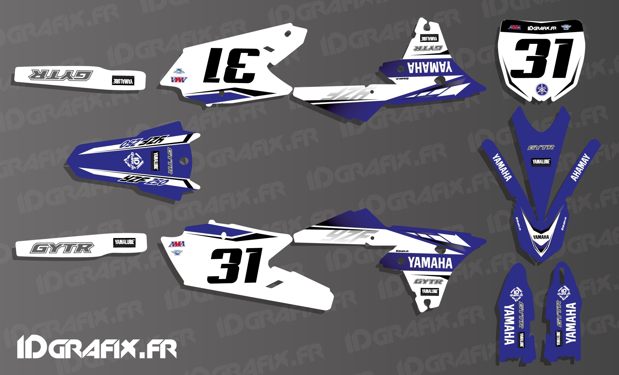Polaris Trailblazer 250 >> Kit decoration Yamaha Factory 2017-Replica - Yamaha YZ/YZF 125-250-... Polaris Trailblazer 250 >> Kit decoration Yamaha Factory 2017-Replica - Yamaha YZ/YZF 125-250-...