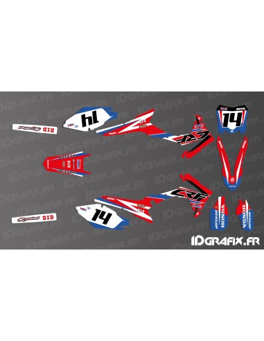 Kit de decoració Honda Fàbrica Rèplica 2017 - Honda CR/CRF 125-250-450 -idgrafix