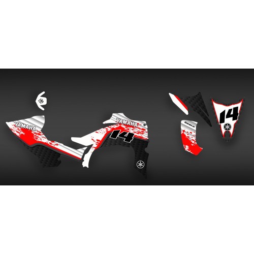 Kit dekor Blade series-Rot - IDgrafix - Yamaha YFZ 450 / YFZ 450R
