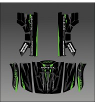 Kit deco 100% Mostro Verde Edizione - Idgrafix - Kymco UXV 500-700