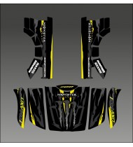 Kit deco 100% Mostro Giallo Edizione - Idgrafix - Kymco UXV 500-700