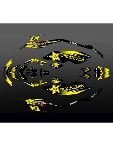 Kit dekor 100% Eigene Rockstar-Edition - Seadoo Spark