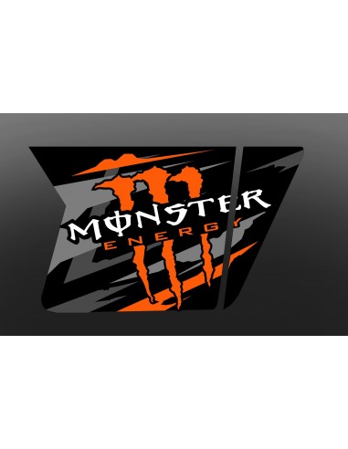 Kit dekor Monster Tür XRW Selbstmord - IDgrafix - Polaris RZR 800/800S