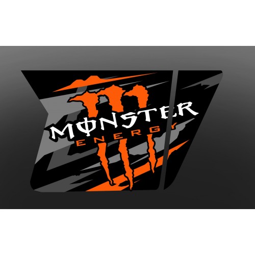 Kit décoration Monster Porte XRW Suicide - IDgrafix - Polaris RZR 800/800S