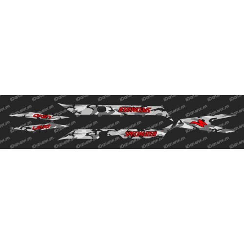 Kit deco CAMO Edition Light (Red)- Specialized Turbo Levo - IDgrafix