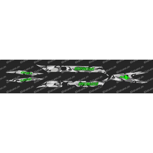 Kit deco CAMO Edition Light (Neon Green)- Specialized Turbo Levo - IDgrafix
