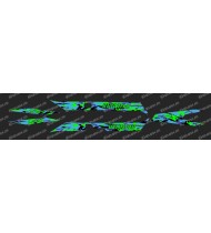 Kit deco CAMO BLUE Edition Luz (Verde)- Specialized Turbo Levo