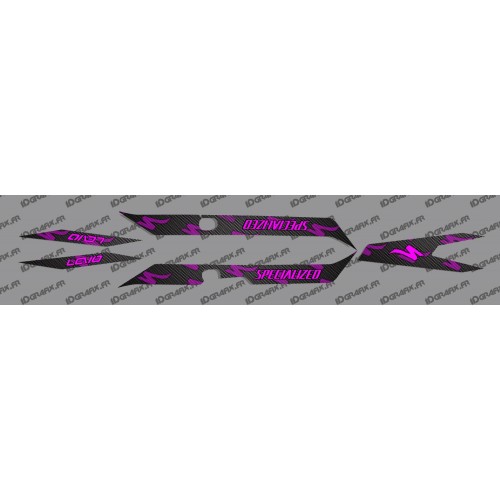 Kit deco CARBON Edition, Light (Pink)- Specialized Turbo Levo - IDgrafix