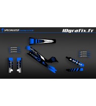 Kit deco 100% Personalizado Monstruo Edición Completa (Azul) - Specialized Turbo Levo