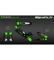 Kit deco 100% Personalitzat Monstre Edició Completa (Verd) - Especialitzada Turbo Levo -idgrafix
