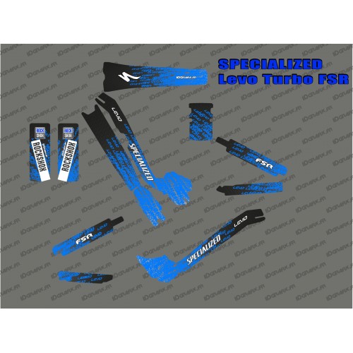 Kit deco LEVO Edition Full (Blue) - Specialized Turbo Levo-idgrafix
