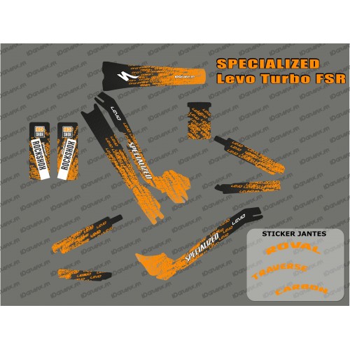 Kit déco Rainbow Edition Light - Specialized Turbo Levo-idgrafix