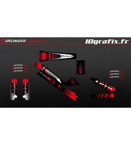 Kit deco 100% Personalizado Monstruo Edición Completa (Rojo) - Specialized Turbo Levo SWORKS