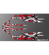 Kit decorazione X Team Rosso per Seadoo RXT 260 / 300 (S3 scafo)