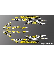 Kit de decoració X Equip Groc per Seadoo RXT 260 / 300 (S3 buc) -idgrafix