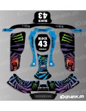 Kit deco 100% Personalitzat Bloc 2016 sèrie per a Kart KG EVO