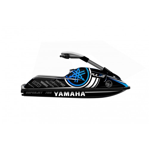 Kit dekor Pulse BLUE für Yamaha Superjet 700 -idgrafix