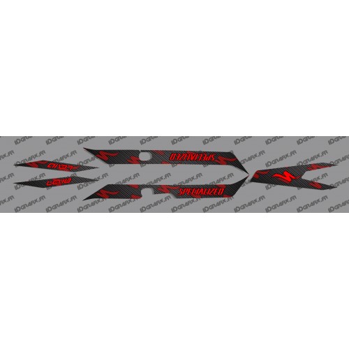 Kit deco CARBON Edition Light (Red)- Specialized Turbo Levo - IDgrafix