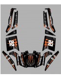 Kit dekor 100% - Def-Monster-Orange Edition - IDgrafix - Polaris RZR 900 XP - PITTAN