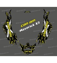 Kit decoration XTeam Series Yellow - Idgrafix - Can Am Maverick X3