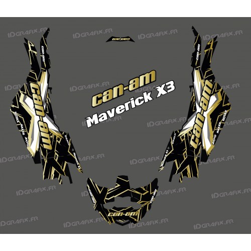 Kit dekor XTeam Series Gold - Idgrafix - Can Am Maverick X3 -idgrafix