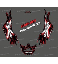 Kit de decoració XTeam Sèrie Vermella - Idgrafix - Am Maverick X3 -idgrafix