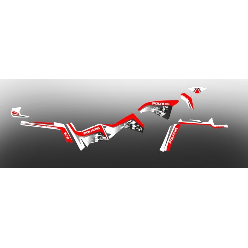 Kit décoration Camo Series (Red) Light - IDgrafix - Polaris 570 Sportsman